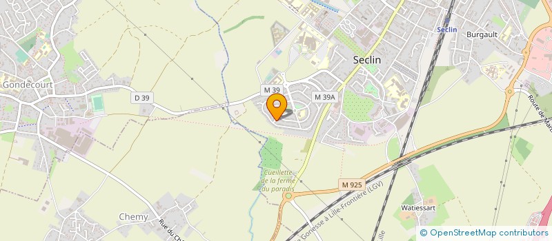 localisation de l'entreprise MONSIEUR MICHEL NDOUMBE MOUSSANGO  SECLIN