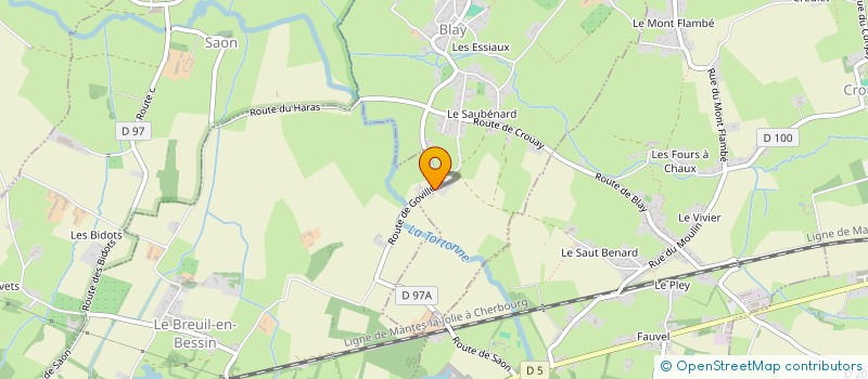 localisation de l'entreprise MONSIEUR MICHEL NEE  BLAY