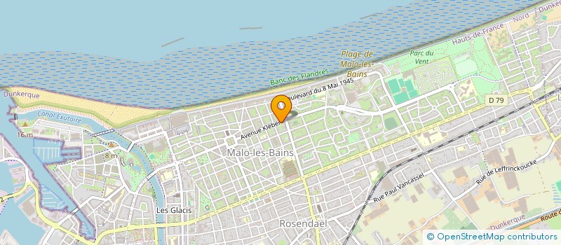 localisation de l'entreprise MONSIEUR MICHEL NGUYEN à DUNKERQUE