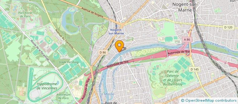 localisation de l'entreprise MONSIEUR MICHEL NICAUD  NOGENT-SUR-MARNE