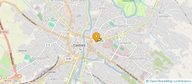 localisation de l'entreprise MONSIEUR MICHEL NICOLAS à CASTRES