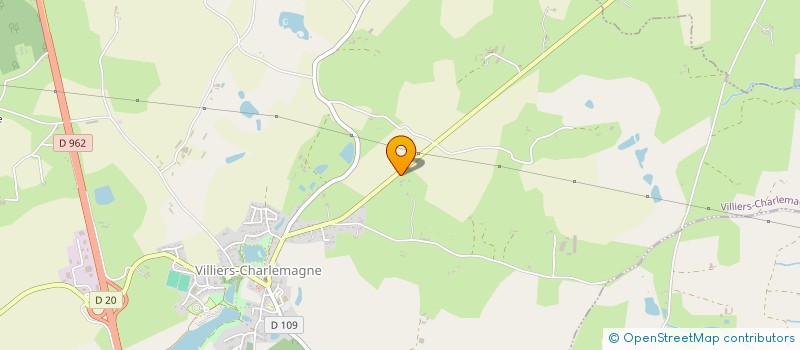 localisation de l'entreprise MONSIEUR MICHEL NICOLAZO DE BARMON  VILLIERS CHARLEMAGNE