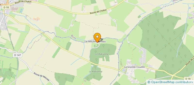 localisation de l'entreprise MONSIEUR MICHEL NICOLET  JULLY-LES-BUXY