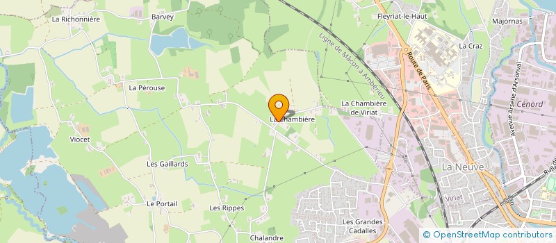 localisation de l'entreprise MONSIEUR MICHEL NICOLET à SAINT-DENIS-LES-BOURG