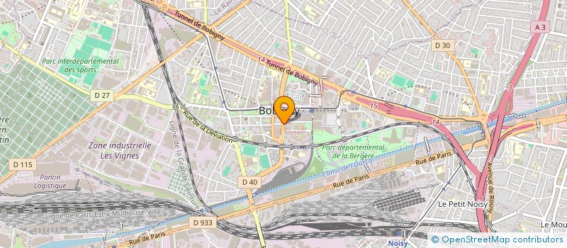 localisation de l'entreprise MONSIEUR MICHEL NIEBA à BOBIGNY