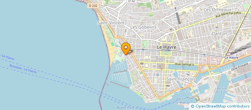 localisation de l'entreprise MONSIEUR MICHEL NION  LE HAVRE