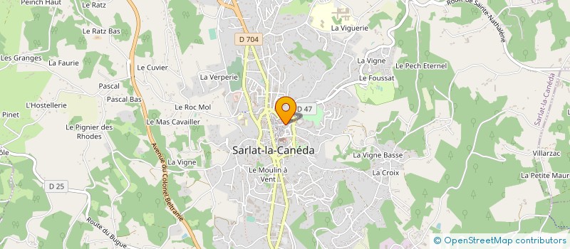 localisation de l'entreprise MONSIEUR MICHEL NISSOU à SARLAT-LA-CANEDA