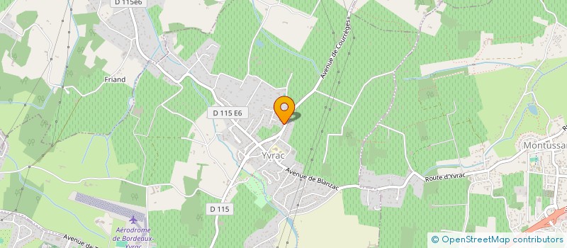 localisation de l'entreprise MONSIEUR MICHEL NOELL à YVRAC