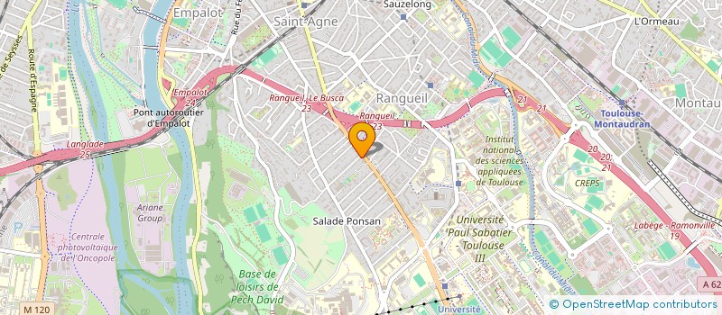 localisation de l'entreprise MONSIEUR MICHEL NOGATCHEWSKY à TOULOUSE