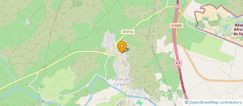 localisation de l'entreprise MONSIEUR MICHEL NOGUERO  PORTEL-DES-CORBIERES