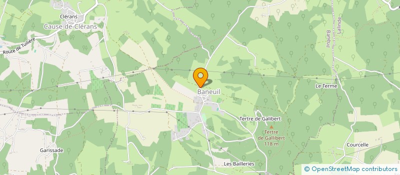 localisation de l'entreprise MONSIEUR MICHEL NOILHAS  BANEUIL