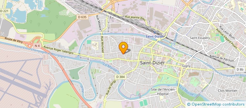 localisation de l'entreprise MONSIEUR MICHEL NOIRET à SAINT-DIZIER