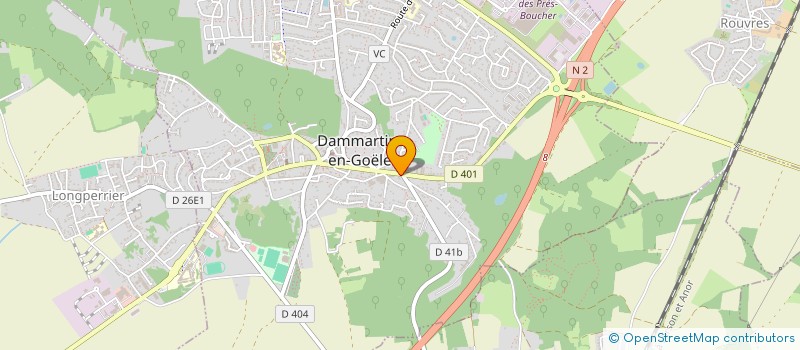 localisation de l'entreprise MONSIEUR MICHEL NOMDEDEU à DAMMARTIN-EN-GOELE