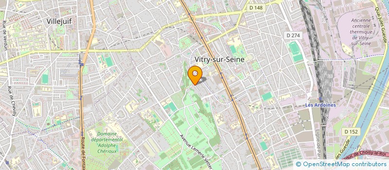 localisation de l'entreprise MONSIEUR MICHEL NONO à VITRY-SUR-SEINE