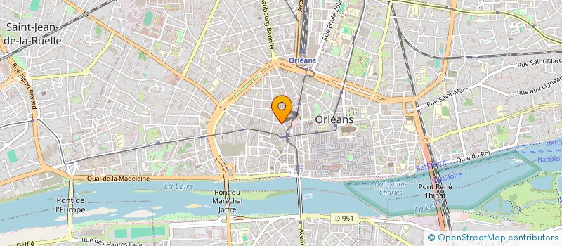 localisation de l'entreprise MONSIEUR MICHEL NORMAND à ORLEANS