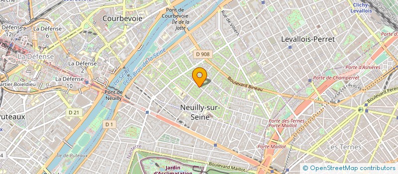 localisation de l'entreprise MONSIEUR MICHEL NORMAND à NEUILLY-SUR-SEINE