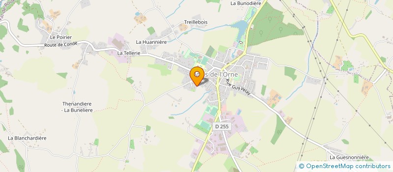 localisation de l'entreprise MONSIEUR MICHEL NORMAND à ATHIS-VAL DE ROUVRE