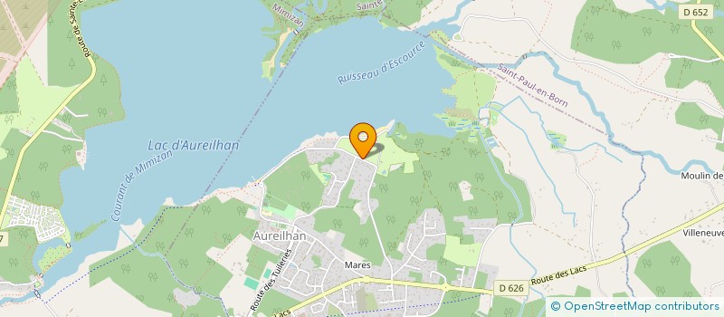 localisation de l'entreprise MONSIEUR MICHEL NORMAND  AUREILHAN