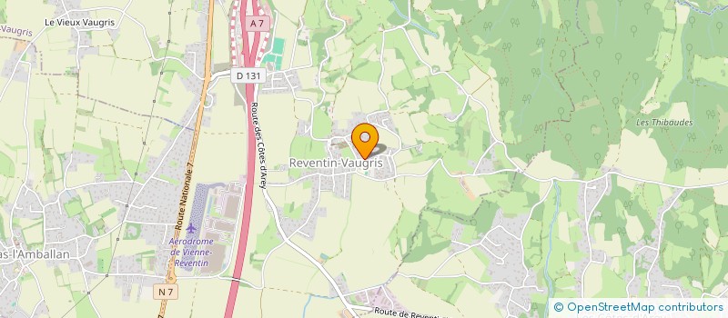 localisation de l'entreprise MONSIEUR MICHEL NOUAILLE  REVENTIN-VAUGRIS