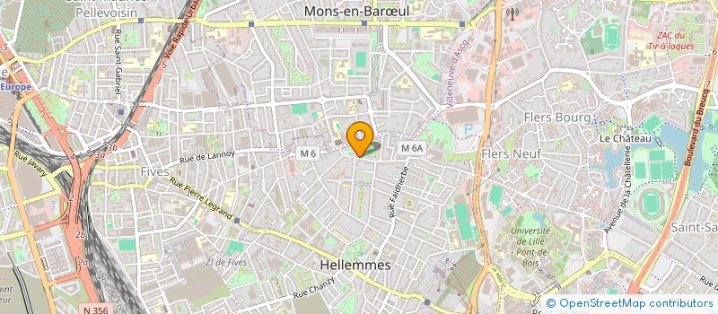 localisation de l'entreprise MONSIEUR MICHEL NOUMBISSI à LILLE