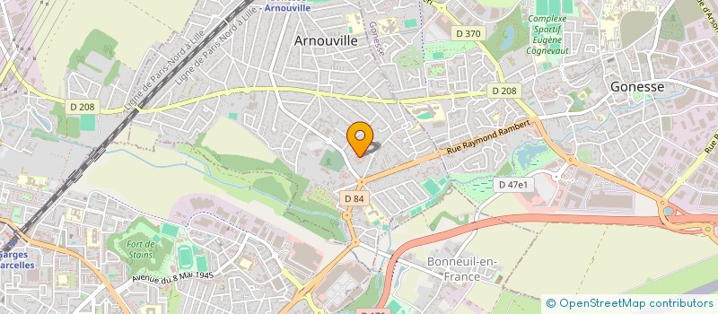 localisation de l'entreprise MONSIEUR MICHEL NOUNDOU  ARNOUVILLE