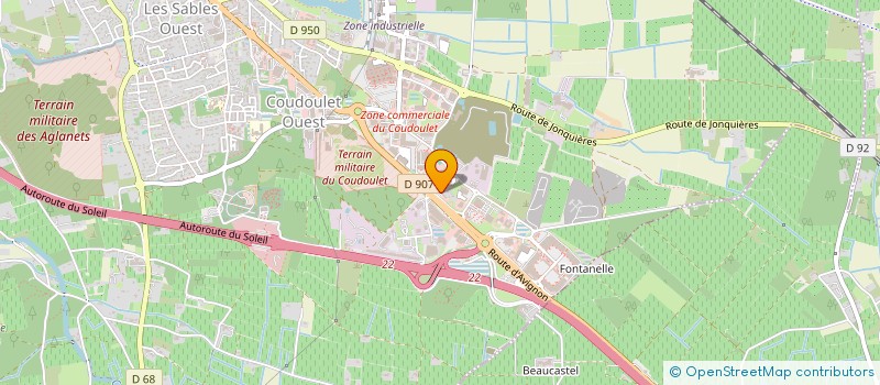 localisation de l'entreprise MONSIEUR MICHEL NOUVEAU à ORANGE