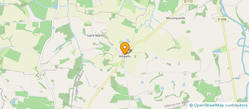 localisation de l'entreprise MONSIEUR MICHEL NOVARINI  VALENCE-SUR-BAISE