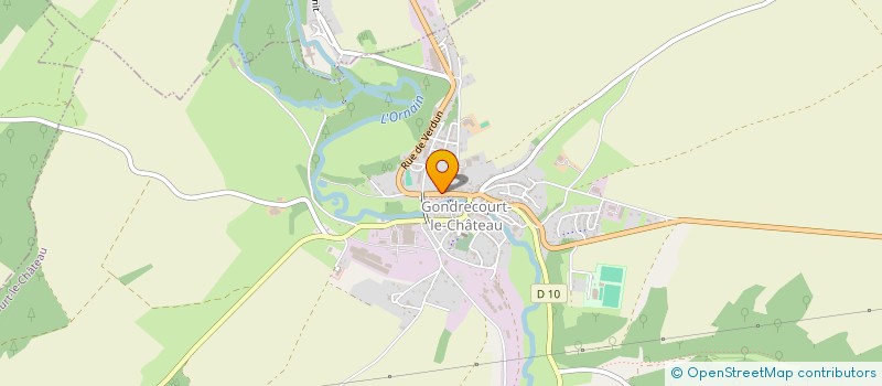 localisation de l'entreprise MONSIEUR MICHEL NUSS  GONDRECOURT-LE-CHATEAU