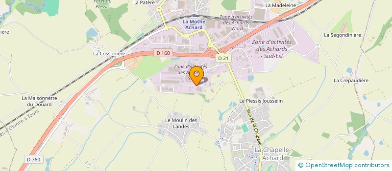 localisation de l'entreprise MONSIEUR MICHEL NYS  MARTINET