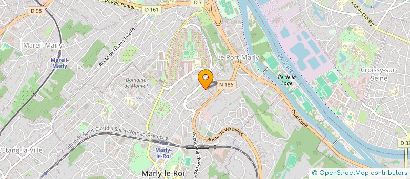 localisation de l'entreprise MONSIEUR MICHEL OBADIA à MARLY-LE-ROI
