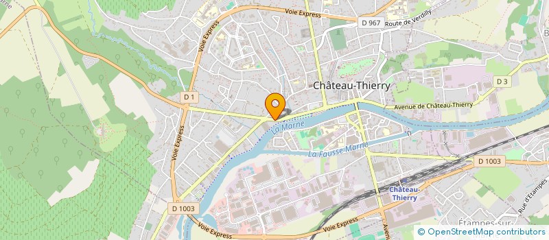 localisation de l'entreprise MONSIEUR MICHEL OFFORT à CHATEAU-THIERRY