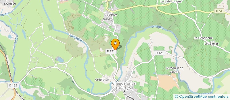 localisation de l'entreprise MONSIEUR MICHEL OGER  CHAUDEFONDS-SUR-LAYON