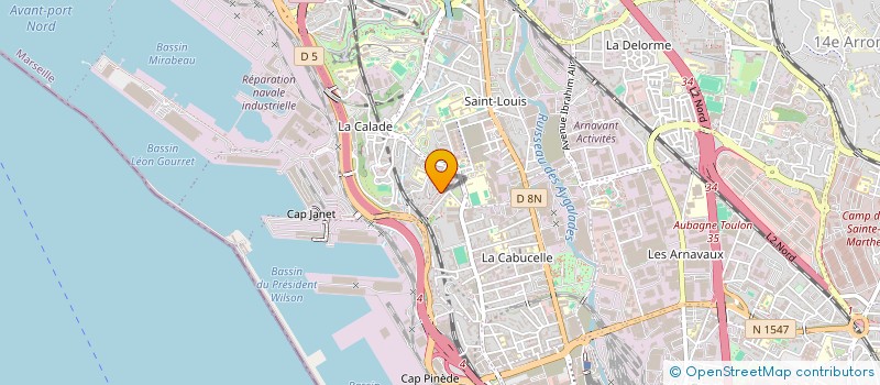 localisation de l'entreprise MONSIEUR MICHEL OGGIANO à MARSEILLE