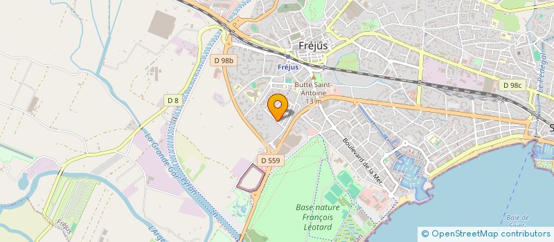 localisation de l'entreprise MONSIEUR MICHEL OLIGNI à FREJUS