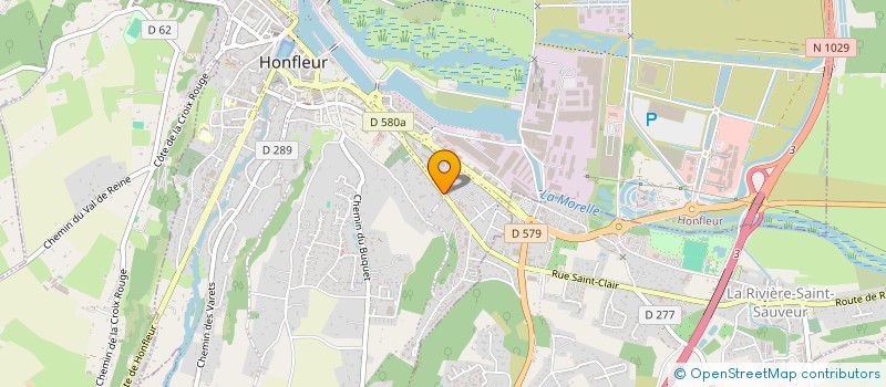 localisation de l'entreprise MONSIEUR MICHEL OLIVIER à HONFLEUR