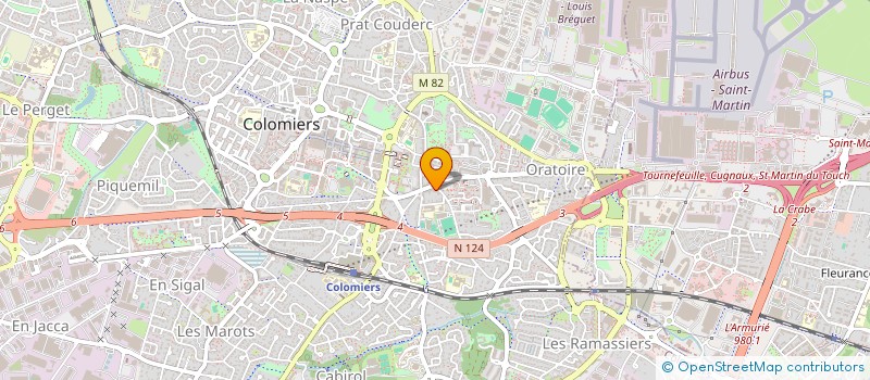 localisation de l'entreprise MONSIEUR MICHEL OLSINA à COLOMIERS