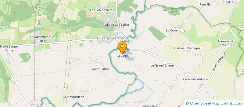 localisation de l'entreprise MONSIEUR MICHEL ONFROY  NEGREVILLE