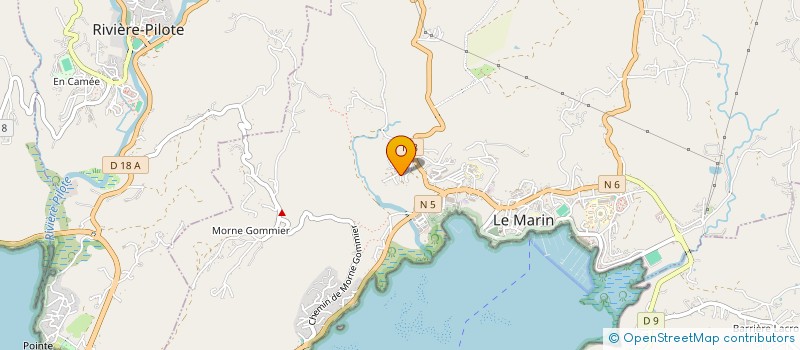 localisation de l'entreprise MONSIEUR MICHEL ORBAN à LE MARIN