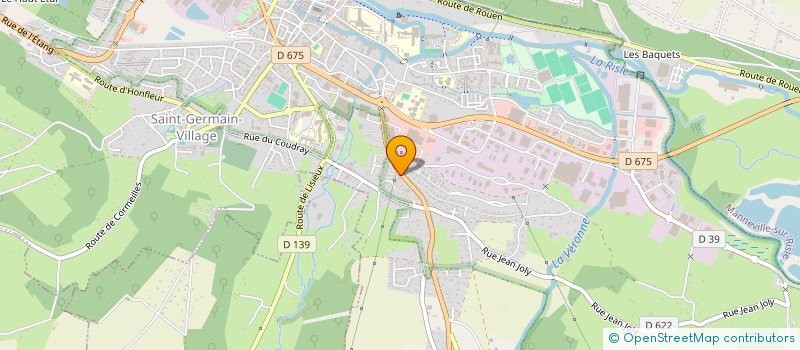 localisation de l'entreprise MONSIEUR MICHEL OREAL  PONT-AUDEMER