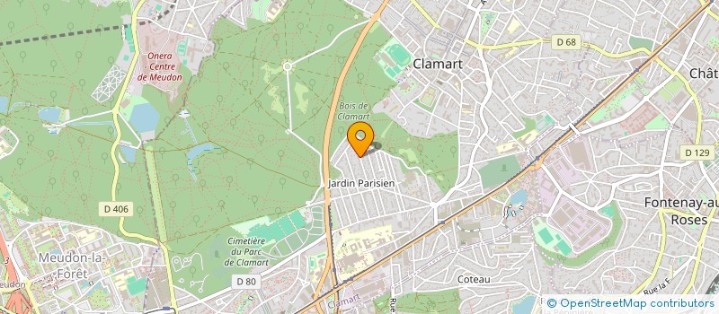 localisation de l'entreprise MONSIEUR MICHEL ORMIERES à CLAMART
