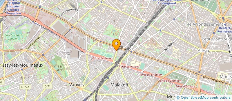 localisation de l'entreprise MONSIEUR MICHEL OSTROVSKI  PARIS