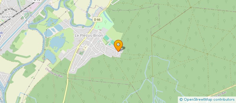 localisation de l'entreprise MONSIEUR MICHEL OUALLE à LE PLESSIS-BRION