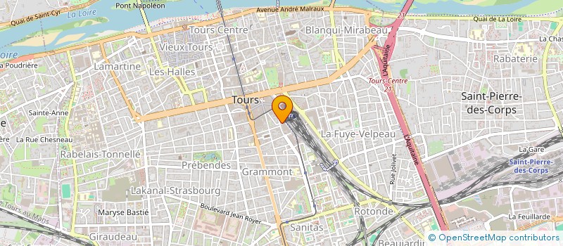 localisation de l'entreprise MONSIEUR MICHEL OURLIAC à TOURS