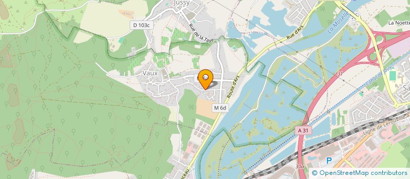 localisation de l'entreprise MONSIEUR MICHEL PACATTE  VAUX