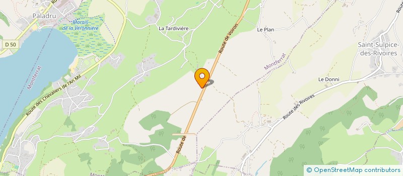 localisation de l'entreprise MONSIEUR MICHEL PACAUD  MONTFERRAT