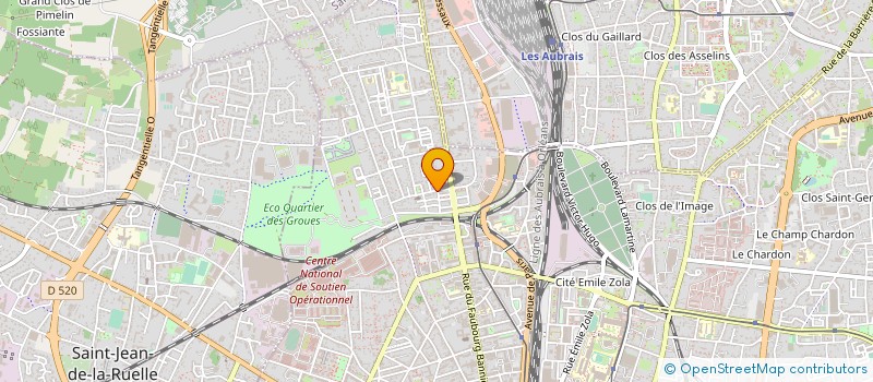 localisation de l'entreprise MONSIEUR MICHEL PACAUD à ORLEANS