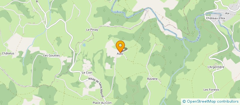 localisation de l'entreprise MONSIEUR MICHEL PACCARD  SAINT-MARTIN-LA-SAUVETE