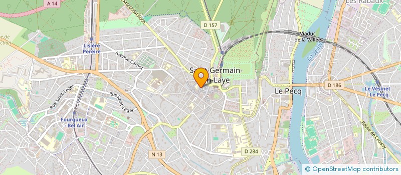 localisation de l'entreprise MONSIEUR MICHEL PAGES  SAINT-GERMAIN-EN-LAYE