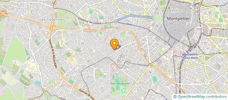 localisation de l'entreprise MONSIEUR MICHEL PAILHAS à MONTPELLIER