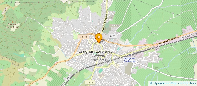 localisation de l'entreprise MONSIEUR MICHEL PAILHIEZ  LEZIGNAN-CORBIERES